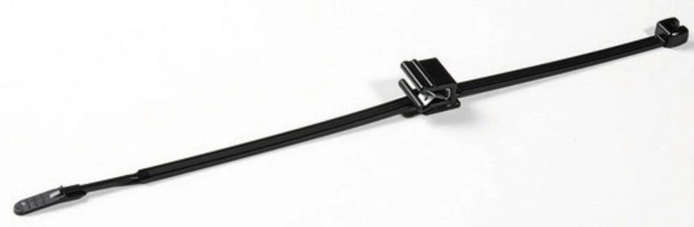 Vezice za kabele 210 mm crne boje, vezanje poprečno na sklop, za višekratnu upotrebu HellermannTyton 156-01087 Q50REC5A 1 kom slika