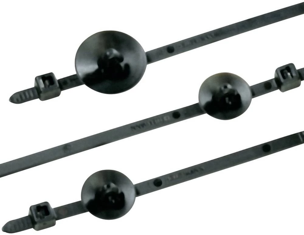 Vezice za kabele 190 mm sive boje s razcjepnim jezikom HellermannTyton 150-15498 T80RSFT 1 kom slika