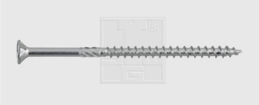 Vijak za drvo 6 mm 100 mm T-profil, čelik, pocinčani 50 kom. SWG Hox slika