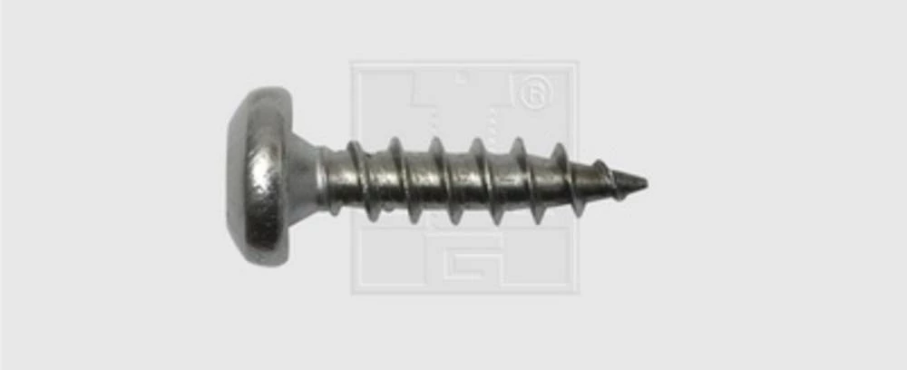 Vijci za drvo sa poluokruglom glavom 4 mm 20 mm T-profil nehrđajući čelik A2 25 kom. SWG 1839642030 slika