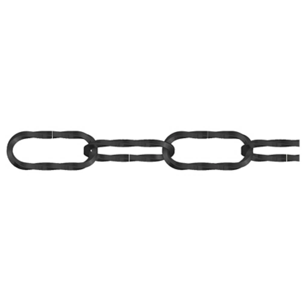 Ukrasni lanac, crni, čelik dörner + helmer 153632 20 m slika