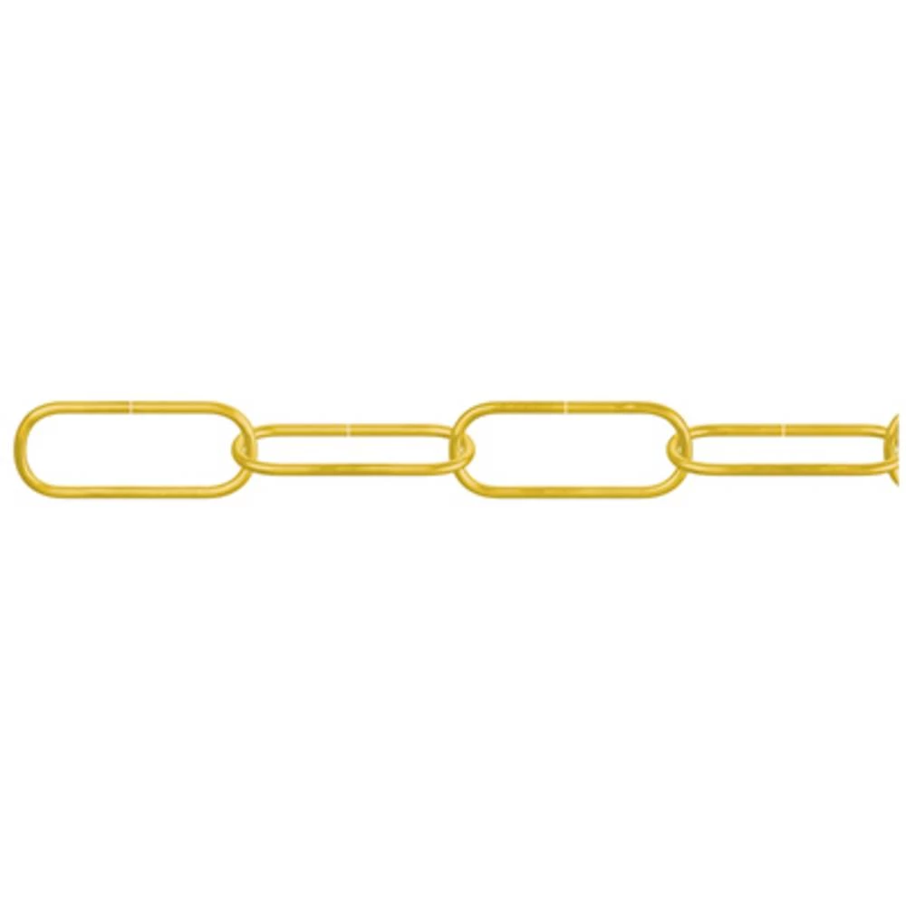 Ukrasni lanac, mesing (polirani) čelik dörner + helmer 153637 20 m slika