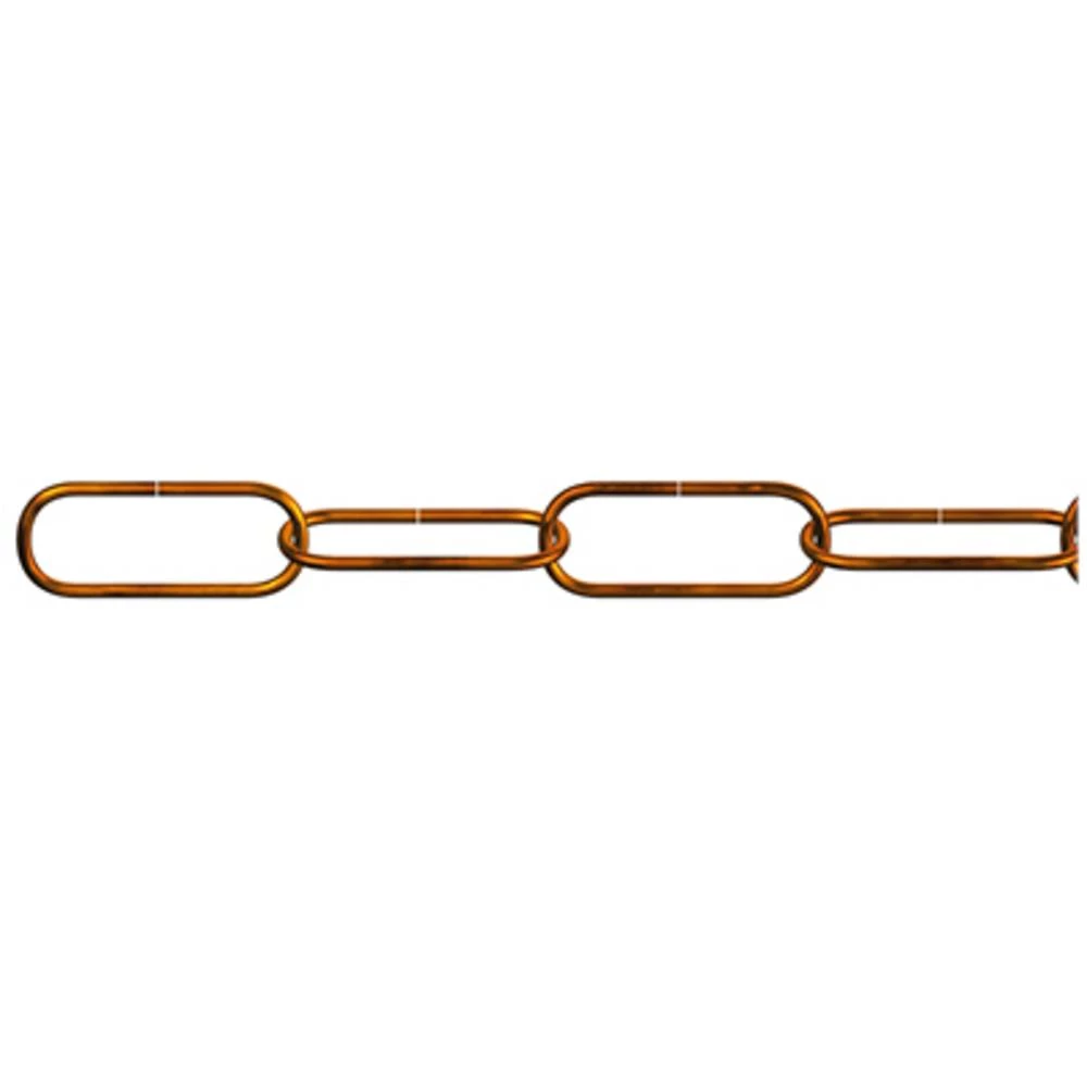 Ukrasni lanac, stari mesing čelik dörner + helmer 153711 40 m slika