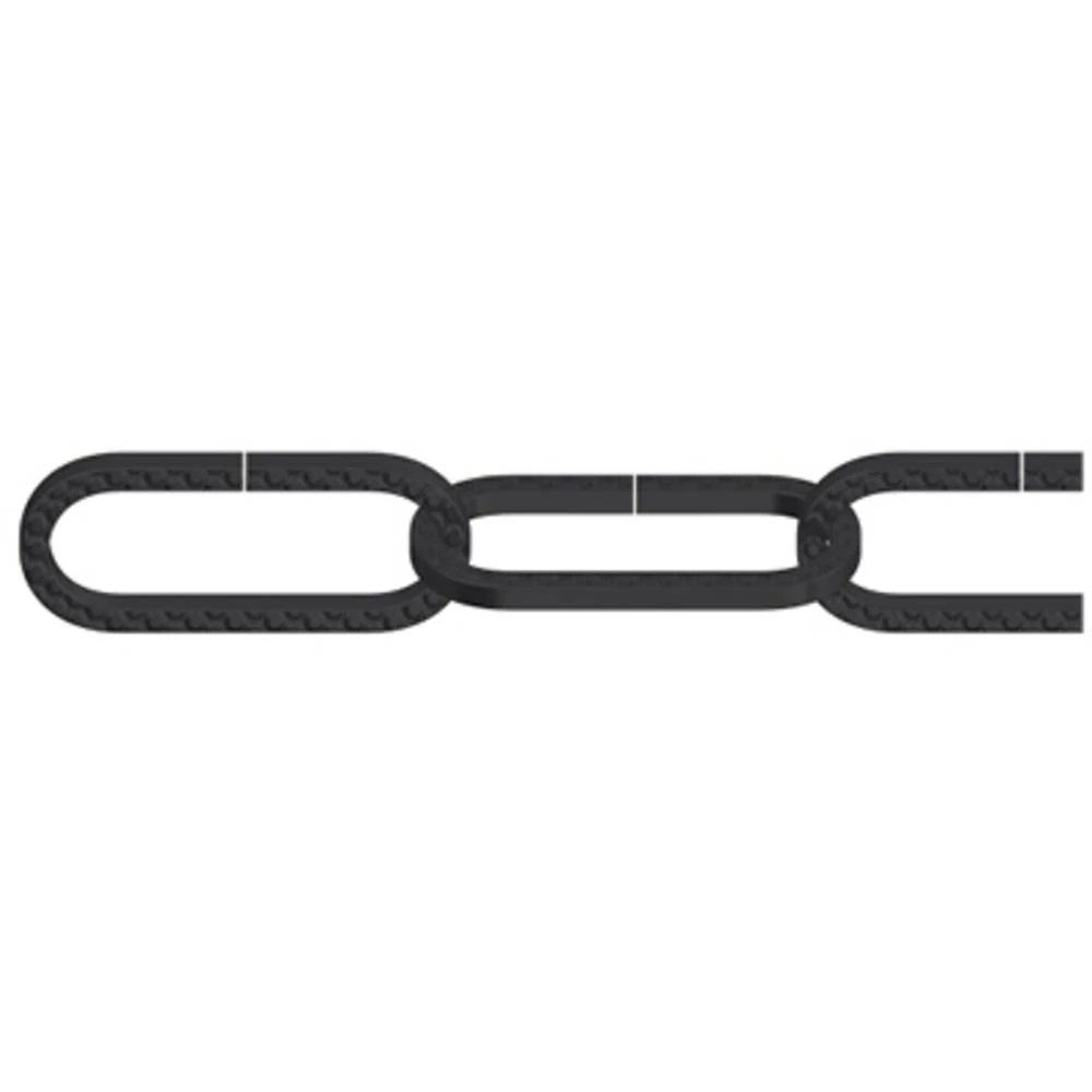 Ukrasni lanac, crni, čelik dörner + helmer 153741 10 m slika