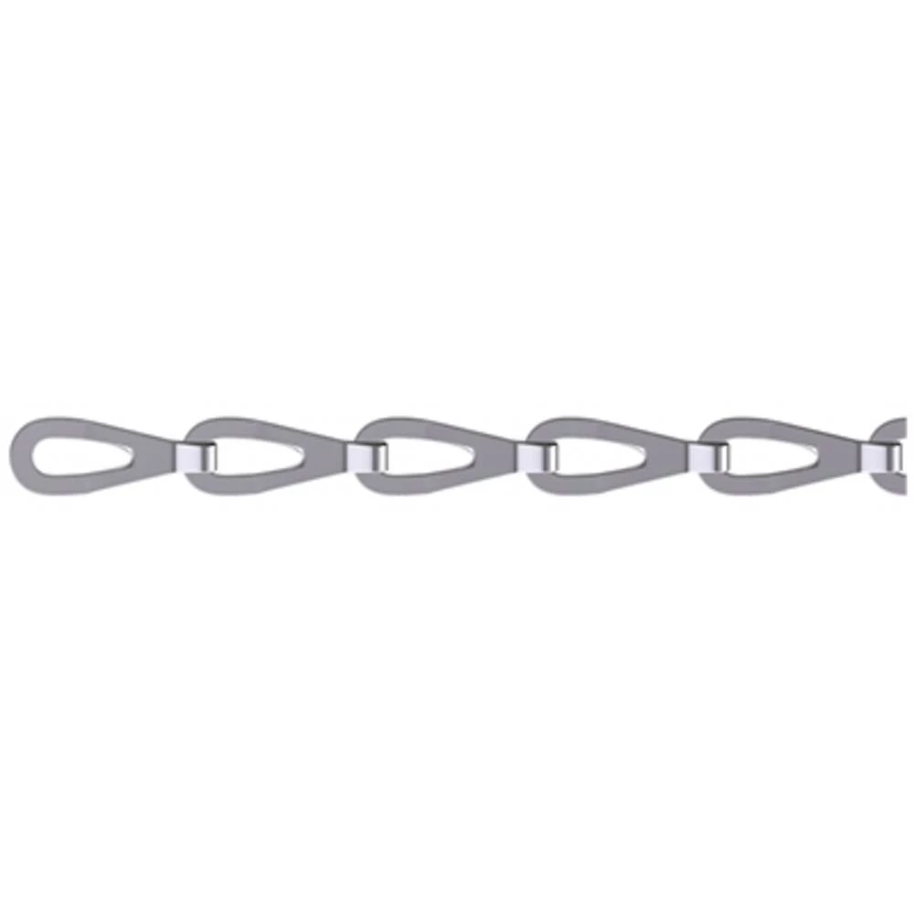 Patentni lanac, poniklani mesing dörner + helmer 158147 25 m slika