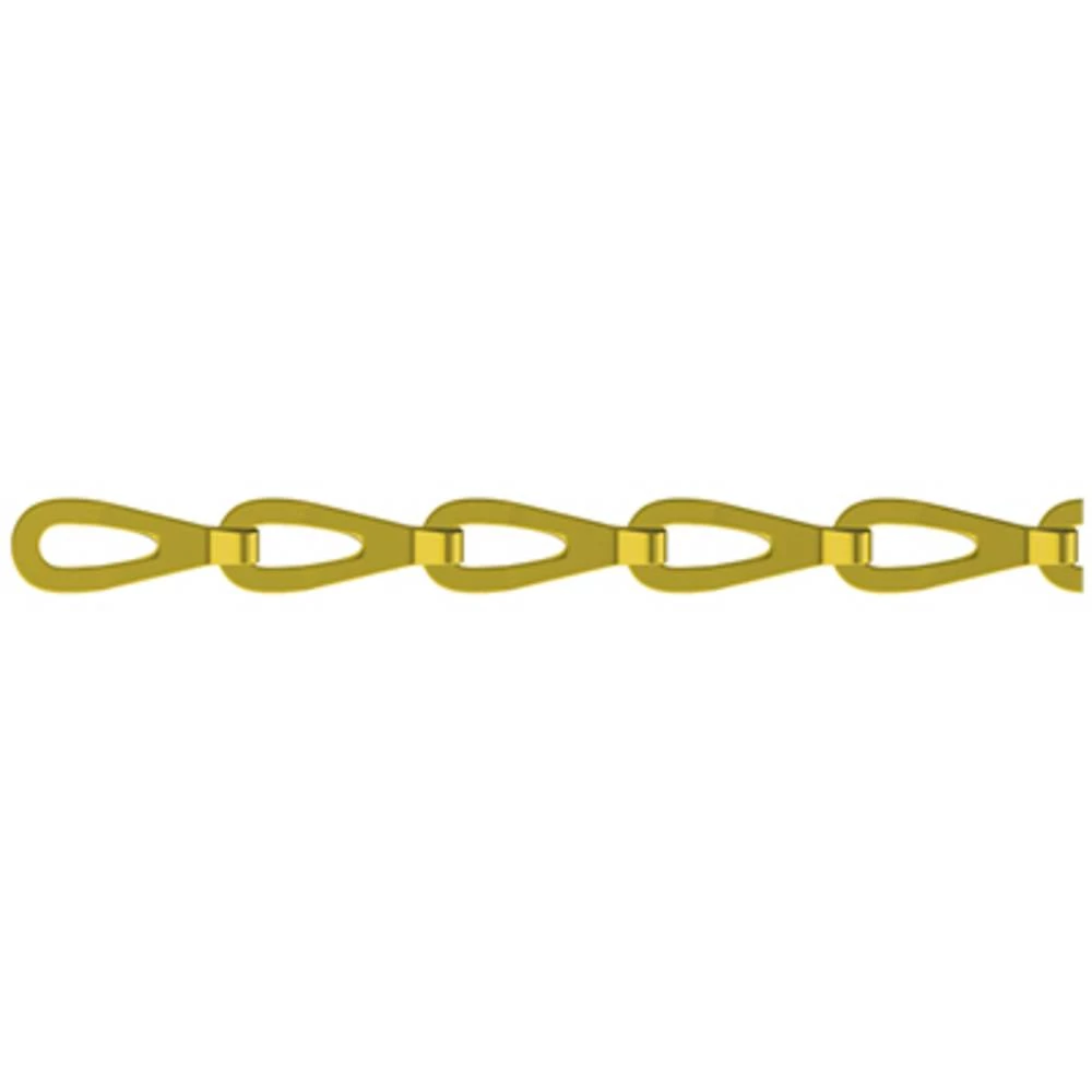 Patentni lanac, mesing dörner + helmer 158183 15 m slika