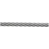 Čelično uže (promjer x D) 6 mm x 100 m dörner + helmer 190075 nehrđajući čelik