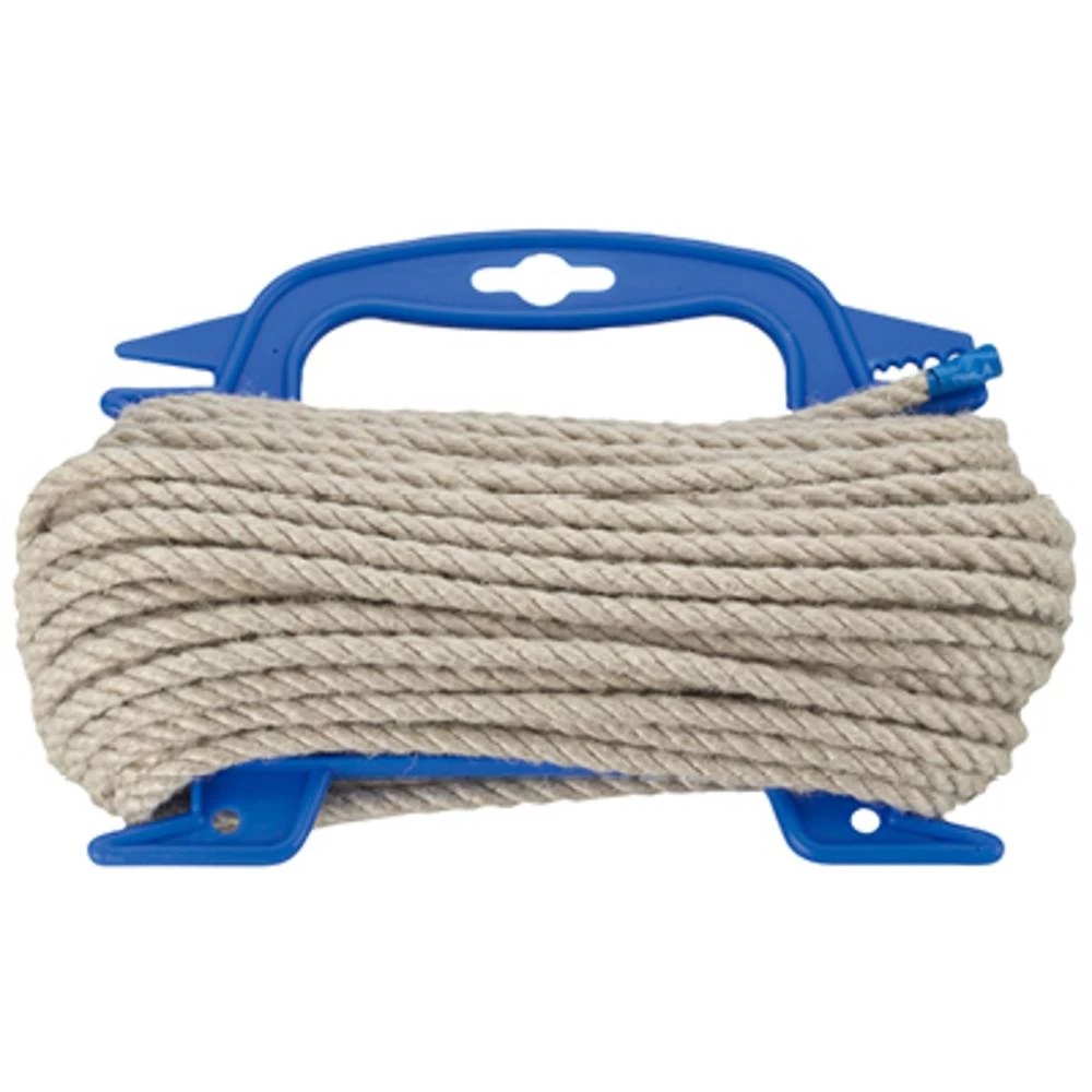 Polipropilensko uvijeno uže (promjer x D) 8 mm x 10 m dörner + helmer 190303 smeđa slika