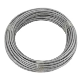 Čelično uže, pocinčano (promjer x D) 5 mm x 20 m dörner + helmer 190385 sivo