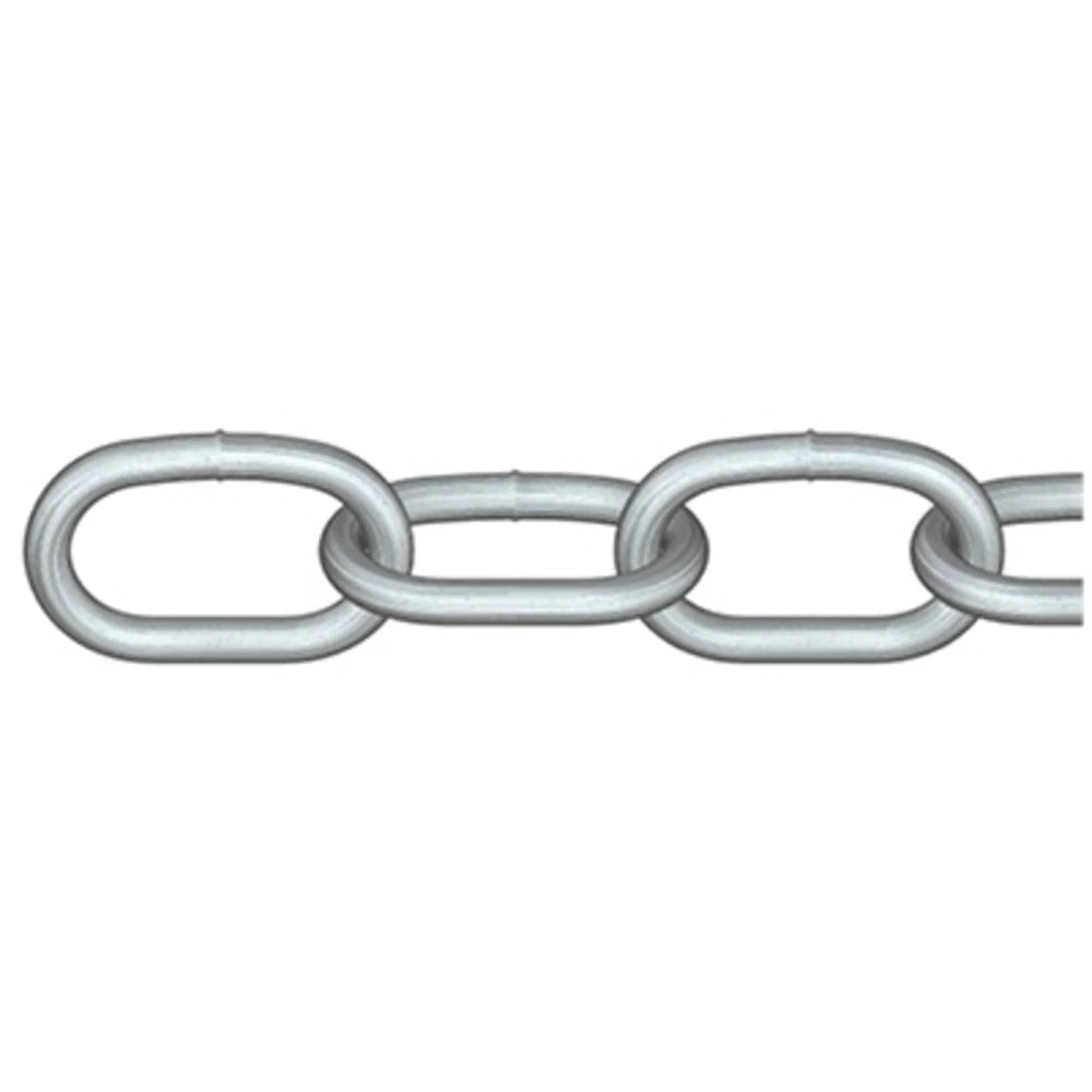 Lanac od okruglog čelika, srebrni, galvansko pocinčani čelik dörner + helmer 171933H 30 m slika