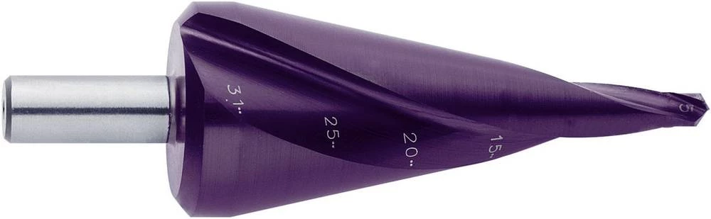 Stepenasto svrdlo 5 - 31 mm HSS Exact 09003 TiN, TiALN cilindrični prihvat 1 kom. slika