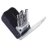 HSS spiralno svrdlo za metal 9-dijelni set 3 mm, 4 mm, 5 mm, 5.5 mm, 6 mm, 8 mm, 10 mm Exact 50905 DIN 3126 1/4" (6.3 mm) 1 set