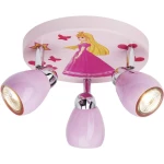 Stropna svjetiljka Princess Brilliant halogena žarulja GU10 50 W ružučasta