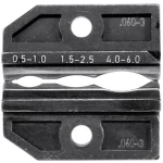 Izmjenjivi umetak za krimpanje za neizolirane kabelske stopice, neizolirane spojnice 0.5 do 6 mm Rennsteig Werkzeuge 624 060-3 3