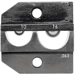 Izmjenjivi umetak za krimpanje za neizolirane kabelske stopice, neizolirane spojnice 10 do 16 mm Rennsteig Werkzeuge 624 063 3 0