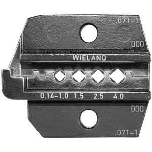Izmjenjivi umetak za krimpanje za solarne konektore Wieland 0.14 do 4 mm Rennsteig Werkzeuge 624 071-1 3 0 pogodan za robnu mark slika