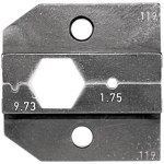Izmjenjivi umetak za krimpanje za koaksijalne utične konektore, optičke konektore Rennsteig Werkzeuge 624 119 3 0 pogodan za rob