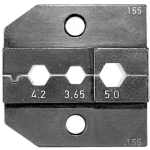 Izmjenjivi umetak za krimpanje za optičke konektore Rennsteig Werkzeuge 624 155 3 0 pogodan za robnu marku Rennsteig Werkzeuge P