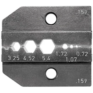 Izmjenjivi umetak za krimpanje za koaksijalne utične konektore RG58, RG174, RG316, RG188 Rennsteig Werkzeuge 624 159 3 0 pogodan slika
