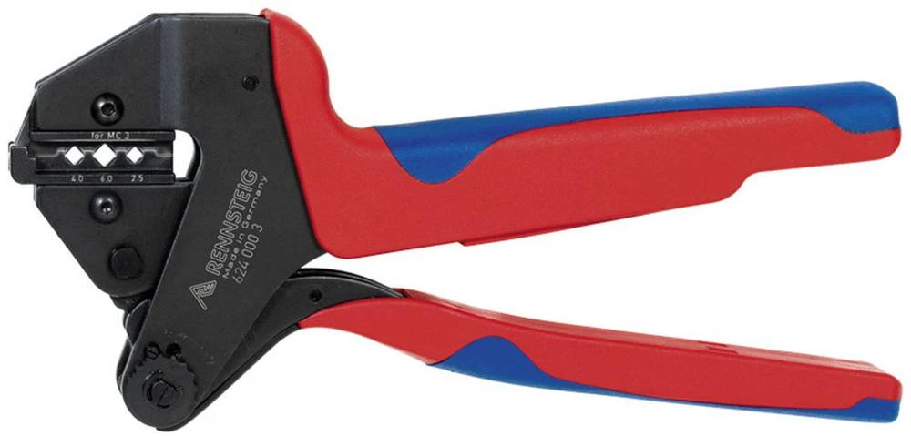 Kliješta za krimpanje za solarne konektore 2.5 do 4 mm Rennsteig Werkzeuge PEW12.188 624 188 3 slika