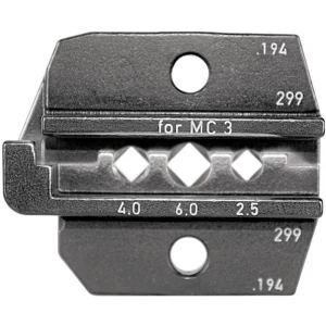 Izmjenjivi umetak za krimpanje za solarne konektore MC3 2.5 do 6 mm Rennsteig Werkzeuge 624 194 3 0 pogodan za robnu marku Renns slika
