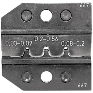 Izmjenjivi umetak za krimpanje za valjane i štancane spojnice 0.03 do 0.56 mm Rennsteig Werkzeuge 624 667 3 0 pogodan za robnu m slika