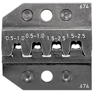 Izmjenjivi umetak za krimpanje za modularne utikače 0.5 do 2.5 mm Rennsteig Werkzeuge 624 674 3 0 pogodan za robnu marku Rennste slika