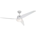 Stropni ventilator CasaFan Eco Aviatos 132 WE-WE (promjer) 132 cm boja krila: bijela-lakirana, boja kućišta: bijela-lakirana slika