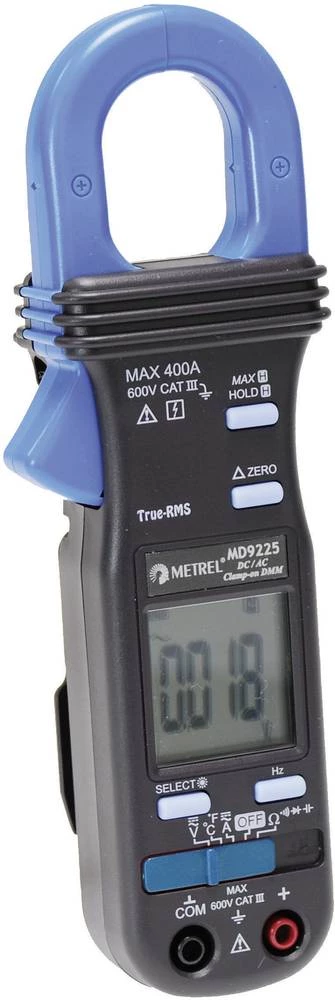 Kalib. ISO-Strujna kliješta, digitalni ručni multimetar Metrel MD 9225 CAT III 600 V broj mjesta na zaslonu: 4000 slika