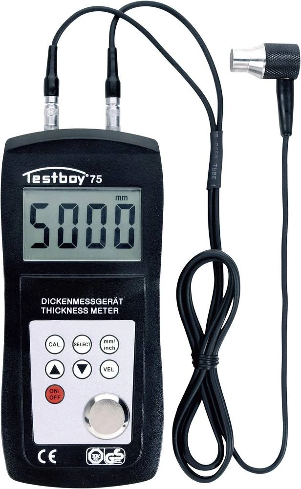 Kalib. ISO-Testboy 75 mjerač debljine sloja, mjerenje debljine laka 1.2 - 200 mm slika