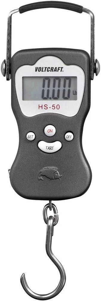 Viseća vaga VOLTCRAFT HS-50 područje vaganja (maks.) 50 kg očitljivost 20 g kalibrirana prema ISO slika