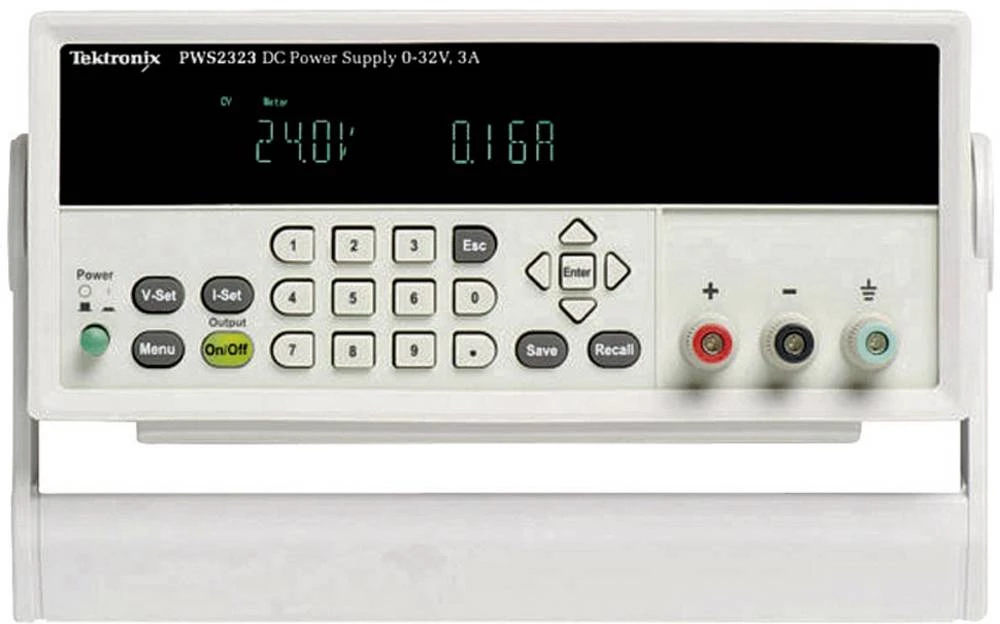 Kalib. ISO Laboratorijski uređaj za napajanje, podesiv Tektronix PWS2323 0 - 32 V/DC 0 - 3 A 96 W broj izlaza 1 x kalibriran pre slika