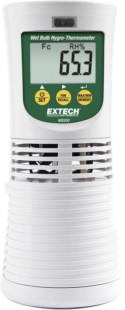 Kalib. ISO-Extech WB200 mjerač vlage i temperature zraka, termo/higrometar slika