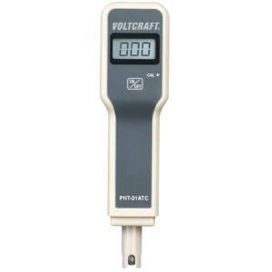 VOLTCRAFT PHT-01 ATC mjerač pH vrijednosti u jednoj točki 0 - 14 pH ISO kalibriran slika
