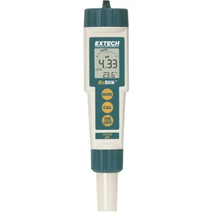 Kalib. ISO-Extech pH-štapni mjerač ExStikt PH-100 tri točke 0-14 pH slika
