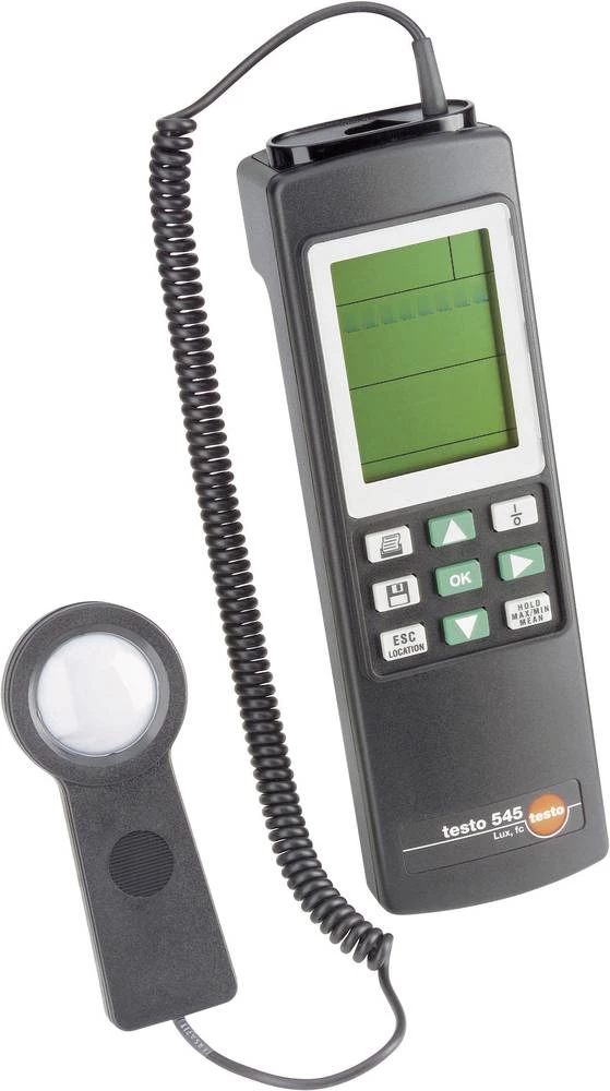 Kalib. ISO-testo 545 Luksmetar, mjerač svjetline, mjerač osvjetljenja 0560 0545 slika