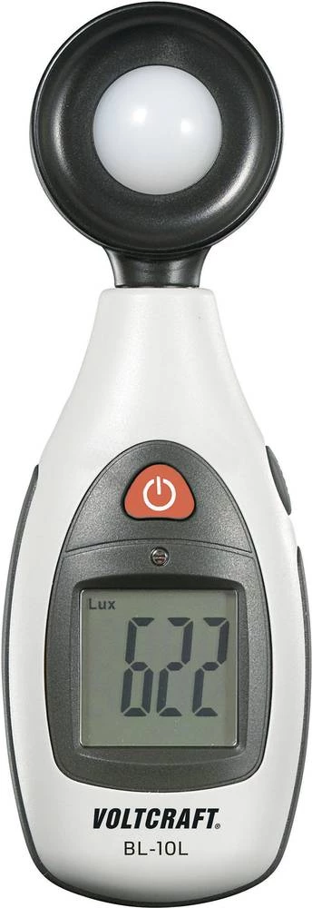 VOLTCRAFT® BL-10 L luksometar, uređaj za mjerenje osvjetljenja, mjerač svjetloće 0 - 40000 lx kalibriran prema: ISO slika