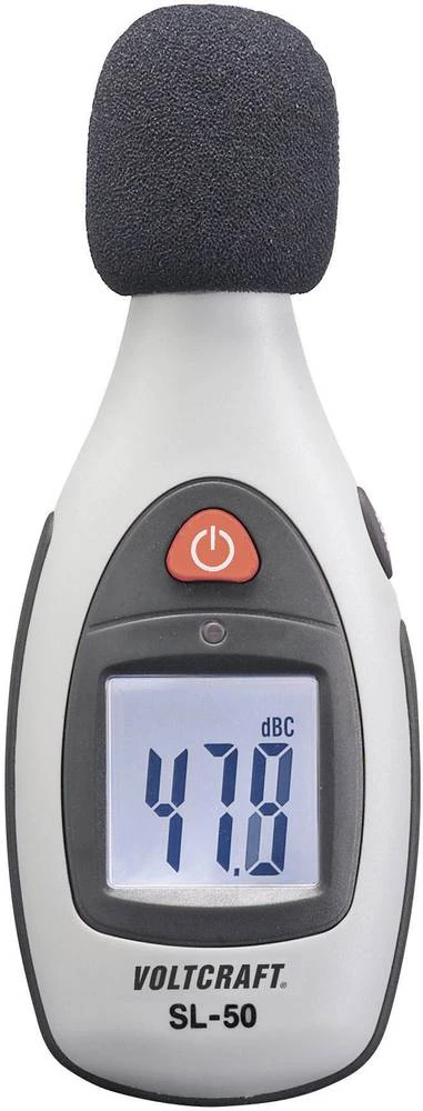 VOLTCRAFT SL-50 mjerni uređaj za razinu zvuka, mjerač buke 30 Hz - 4 kHz ISO kalibriran slika