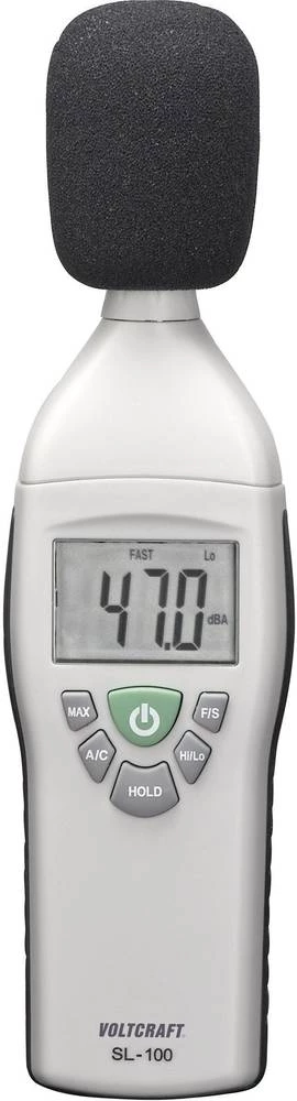 VOLTCRAFT SL-100 mjerni uređaj za razinu zvuka, mjerač buke 31.5 Hz - 8 kHz ISO kalibriran slika
