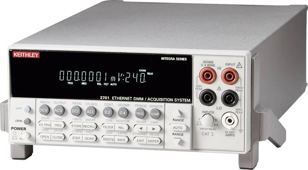 Stolni multimetar Keithley 2701E kalibriran prema: DAkkS slika