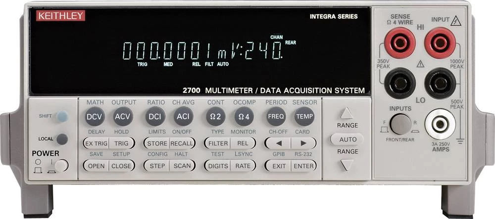 Stolni multimetar Keithley 2700E kalibriran prema: DAkkS slika