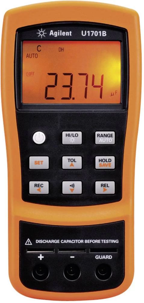 Multimetar za mjerenje komponnetidigitalni Keysight Technologies U1701B kalibriran prema: DAkkS CAT I zaslon (brojevi): 11000 slika