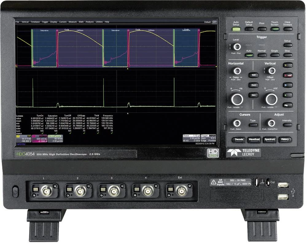 Digitalni osciloskop LeCroy HDO4104 1 GHz 4-Kanal 2.5 GSa/s 12.5 Mpts 12 Bit kalibriran prema DAkkS (DSO) slika
