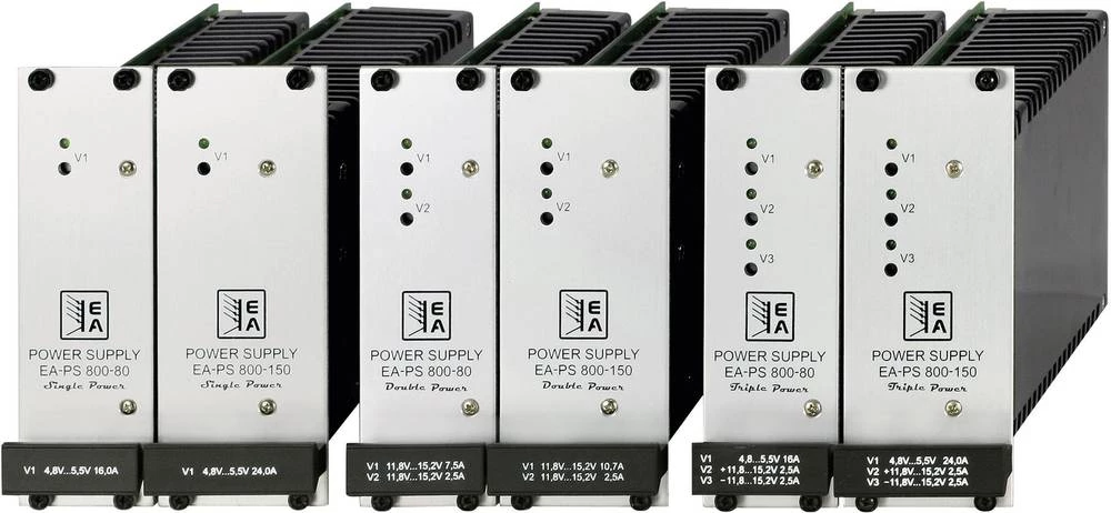 EA Elektro-Automatik EA-PS 812-24-80 Double DIN-utični naponski uređaj EA-PS 800 Serie 12 V/DC / 7.5 A 90 W - DAkkS kalibriran slika