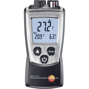 IR termometer testo 810 optika 6:1 -30 do +300 C kontaktno mjerenje kalibriran prema: DAkkS slika