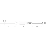 Potopna sonda Greisinger GTF 1200 -200 do 1150 C K kalibriran prema DAkkS