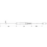 Potopna sonda GTF 601 1/3DIN -50 do 600 C Pt100 kalibriran prema DAkkS