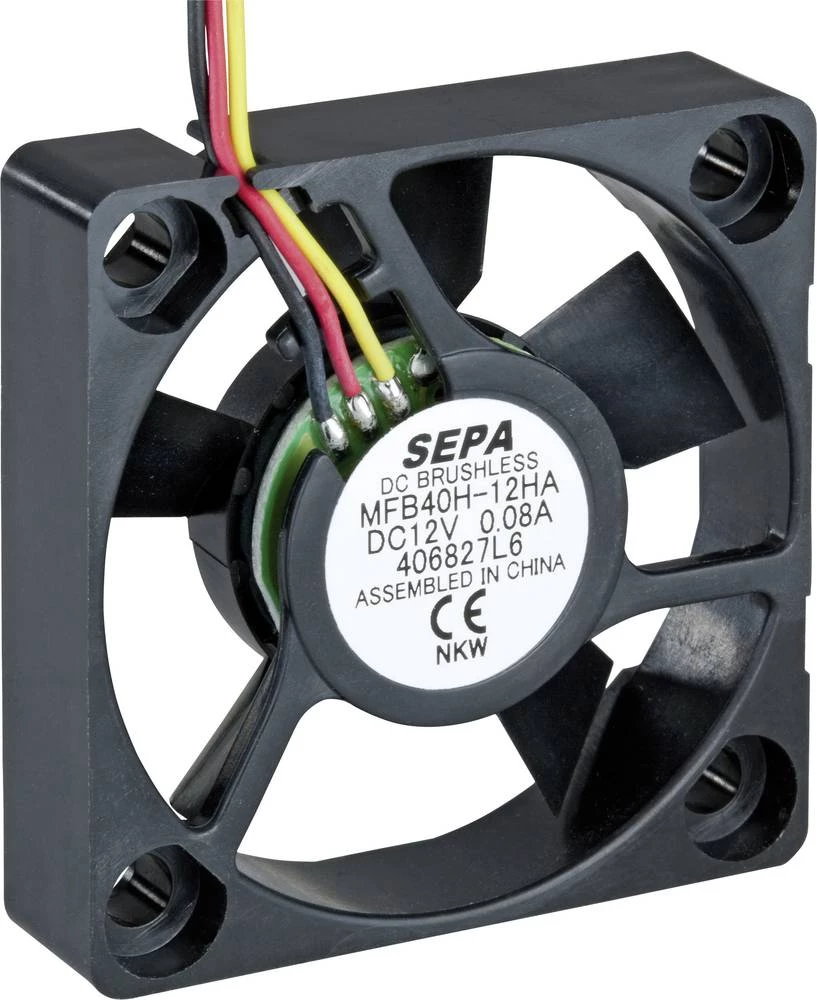 Aksijalni ventilator 5 V/DC 11.0 m/h (D x Š  x V) 40 x 40 x 10 mm SEPA MFB40H05 slika
