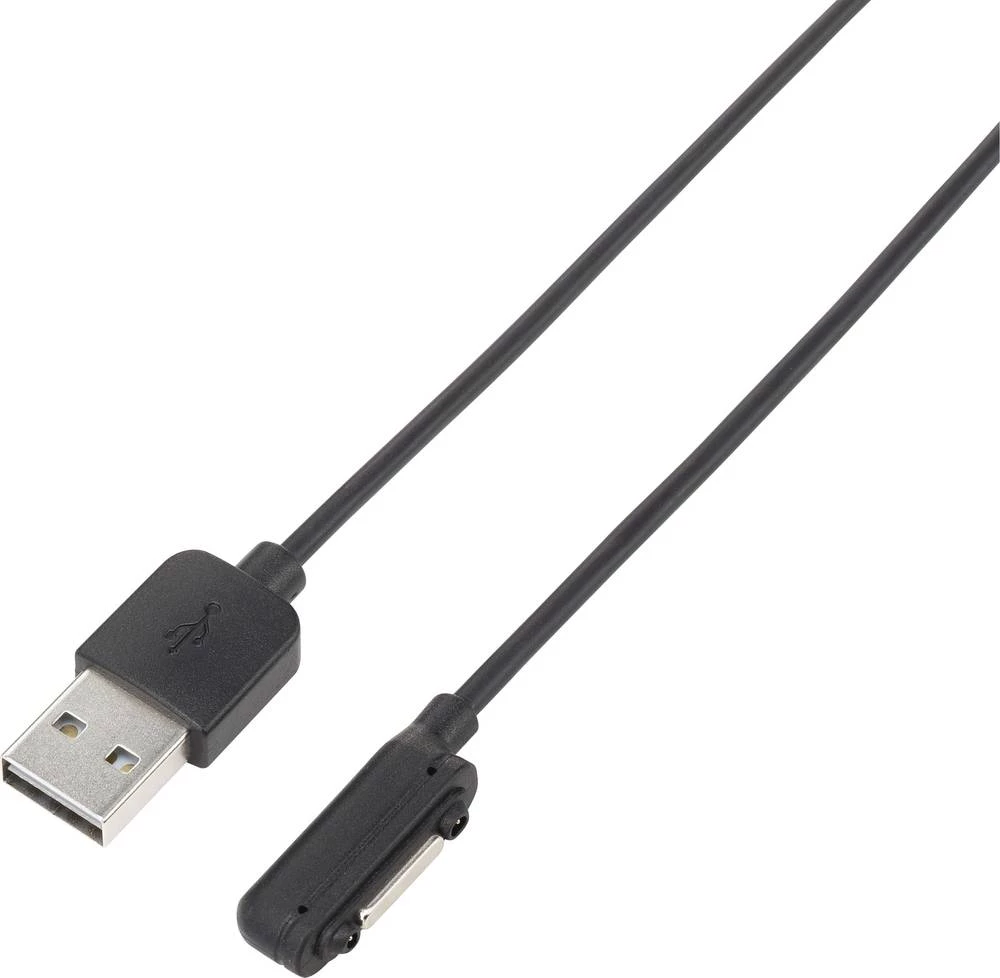 Priključni kabel za mobilni telefon [1x USB 2.0 utikač A - 1x specifika proizvođača] 0.75 m s magnetskim priključkom renkforce slika