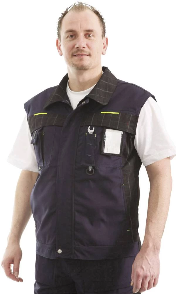 Profi-X 4308 prsluk, veličina: S plave boje slika